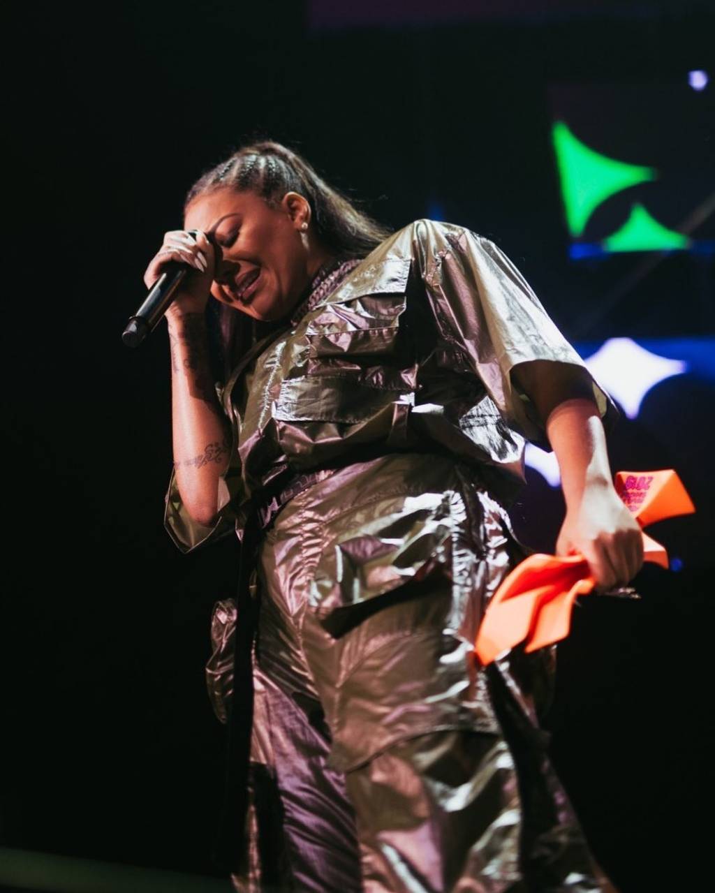 ludmilla-precc82mio-multishow A cantora Ludmilla no Prêmio Multishow