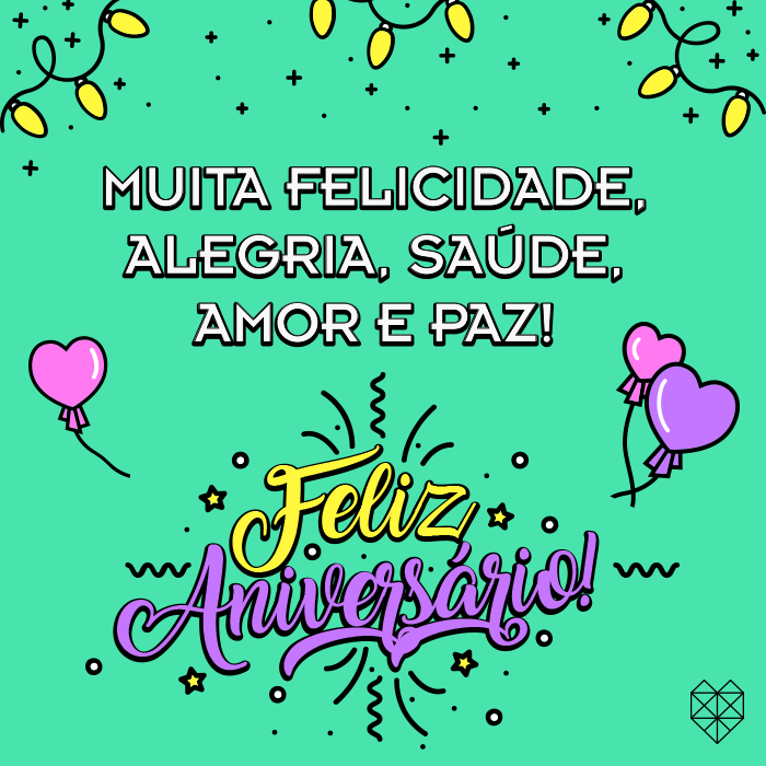 Mensagem de Feliz Aniversário