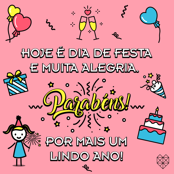 Mensagem de Feliz Aniversário