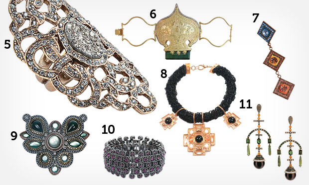 Inspiração árabe traz o toque étnico dos acessórios de inverno 2012 Inspiração árabe traz o toque étnico dos acessórios de inverno 2012