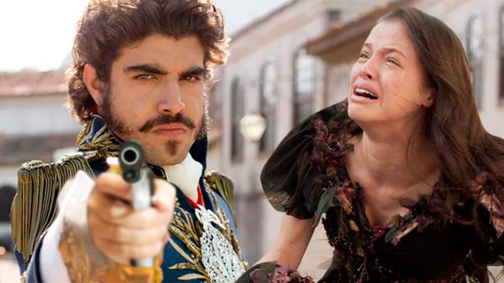 Novo Mundo: Dom Pedro atira contra Domitila