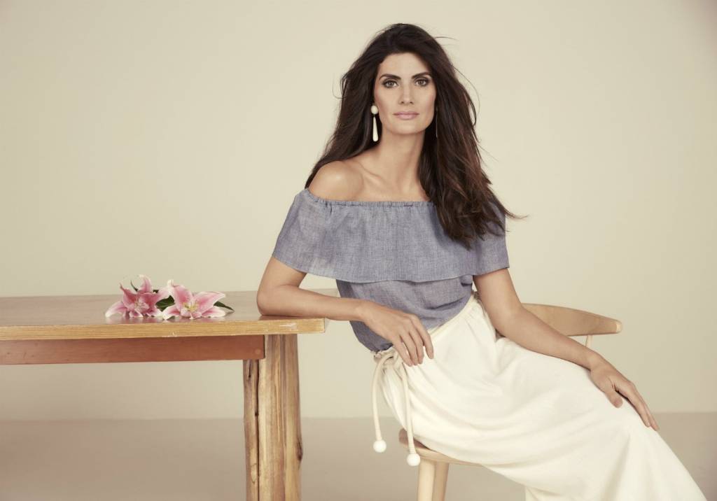 Isabella Fiorentino lança roupas clássicas com toque fashionista
