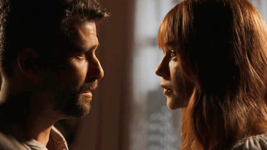 Gabriel tem “recaída” e troca beijos com Luz em ‘O Sétimo Guardião’