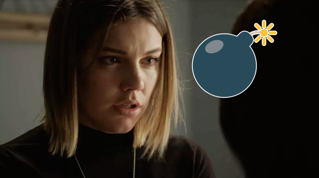 Dalila usa bomba para incriminar adversária em ‘Órfãos da Terra’