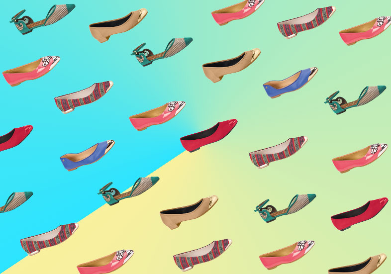 Sapatilhas moderninhas com biqueiras de até R$ 100