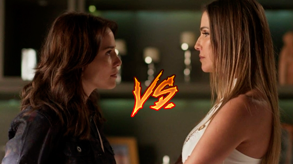 Karola agride Rosa por ter segredo revelado em ‘Segundo Sol’