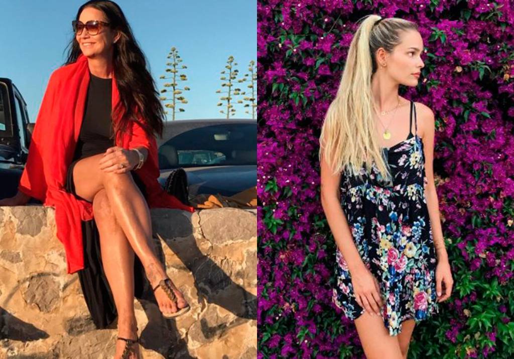 Luiza e Yasmin Brunet arrasam no estilo em viagem à Espanha