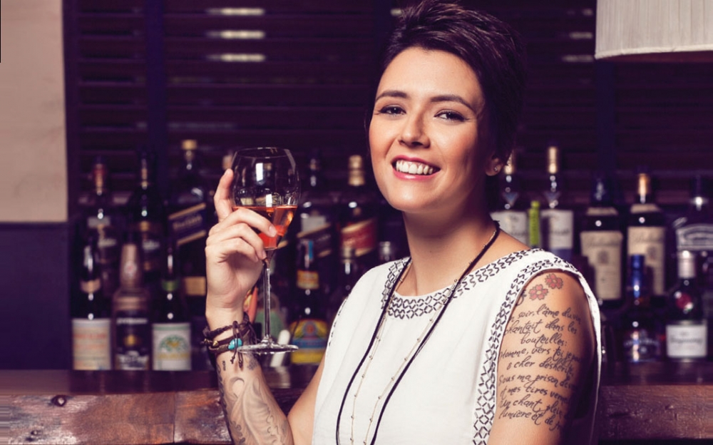 Ela é sommelier do melhor restaurante do país