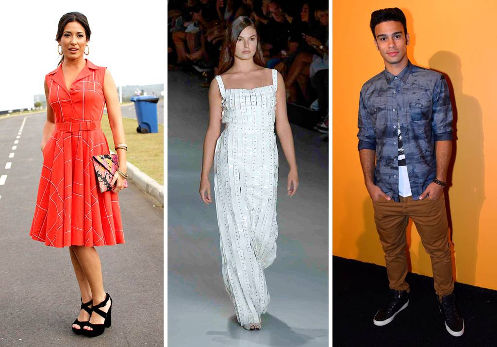 Famosos no SPFW Verão 2016