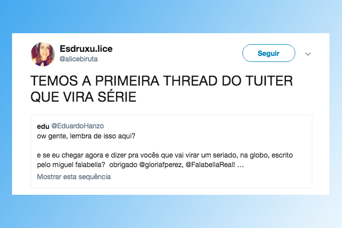 A história mais maravilhosa nascida no Twitter vai virar série da Globo