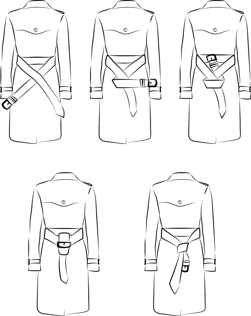 Aprenda a dar um nó profissional em seu trench coat