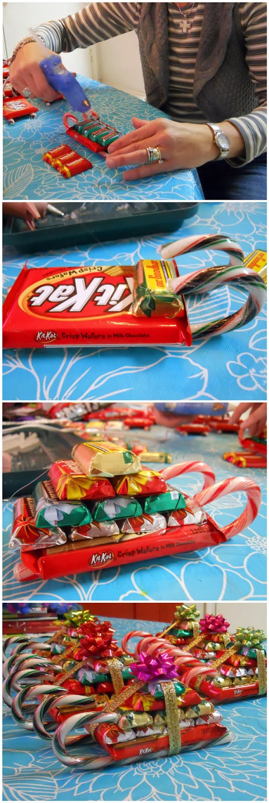 Trenó de doces para o Natal Trenó de doces para o Natal