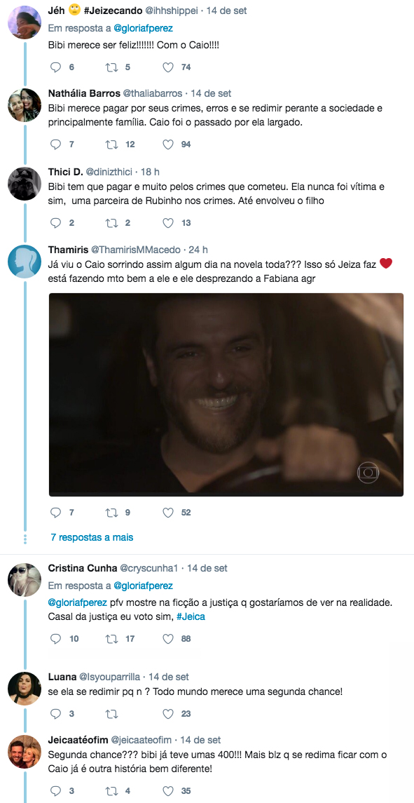 Coment&aacute;rios no Twitter