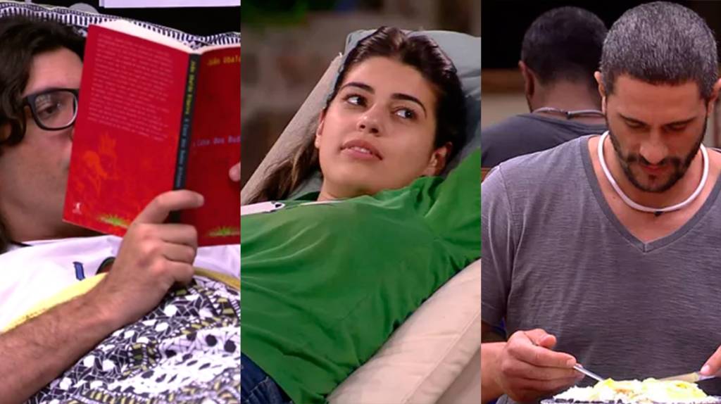 Com festa cancelada, brothers se divertem fazendo vários nadas