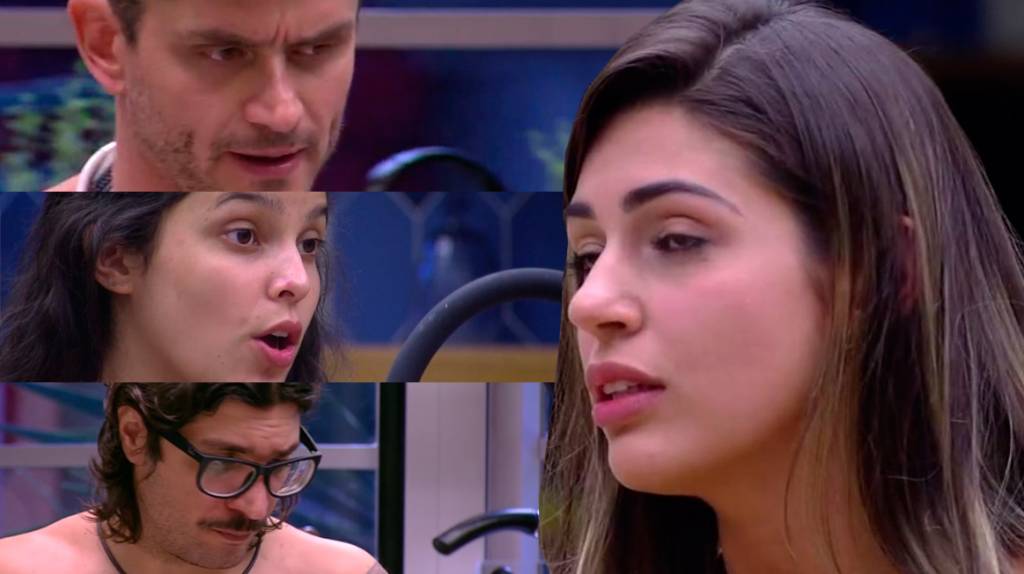 Vivian cobra satisfação de Ilmar e a coisa vira um barraco enorme