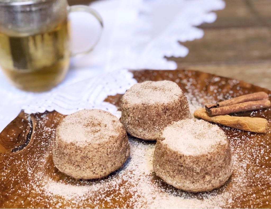 Bolo de iogurte com canela saudável