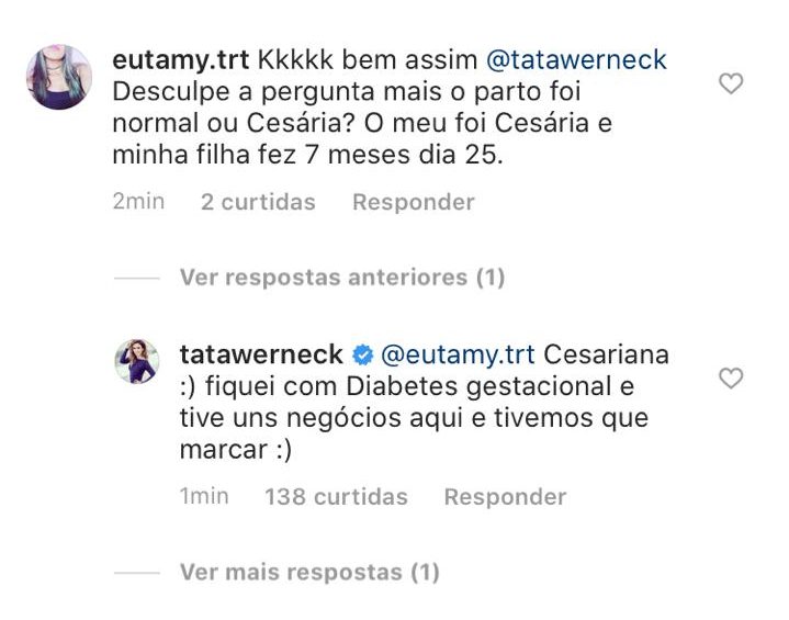 Instagram Tatá Werneck Instagram Tatá Werneck