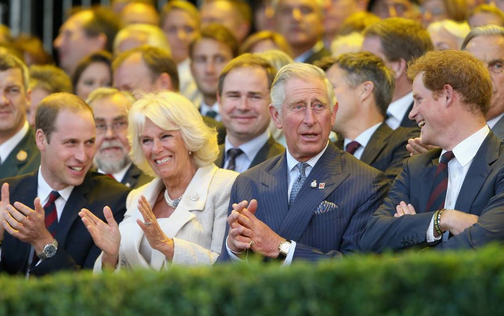 William Camilla Charles Harry – 2010 Invictus Games – Opening Ceremony