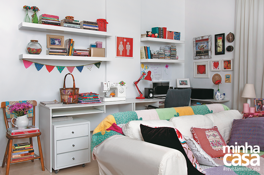 Ateliê de costura e home office em um só lugar