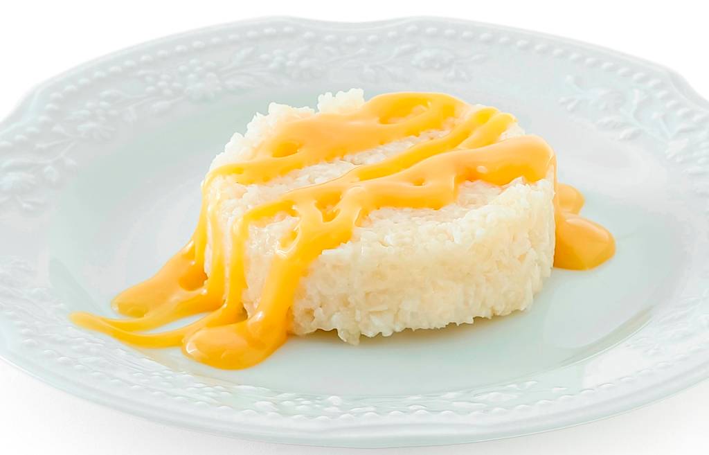Bolo de tapioca e coco