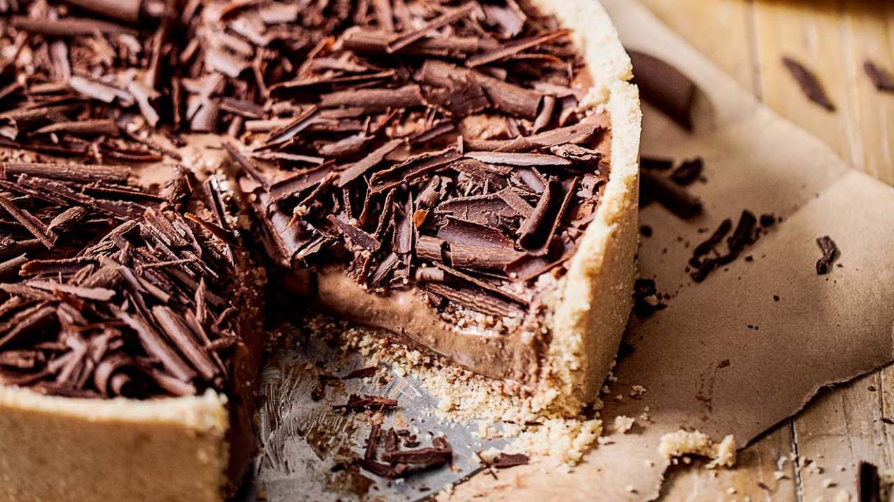 cheesecake de chocolate