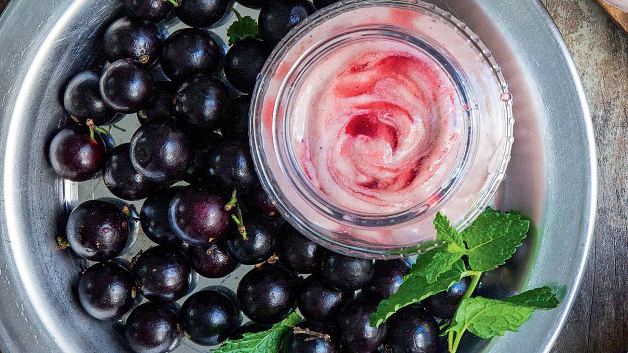 Musse de jabuticaba