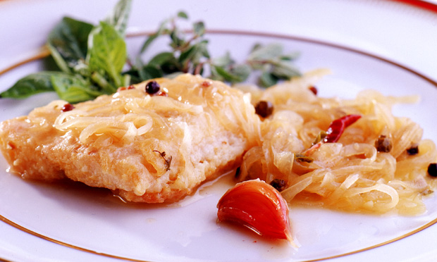 Bacalhau escabeche