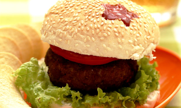 Hambúrguer assado