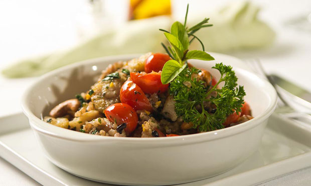 Jambalaya de pirarucu