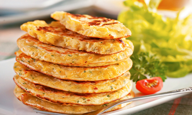 Panqueca de mandioquinha