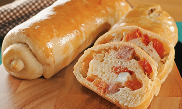 Rocambole de linguiça