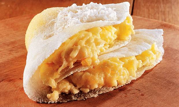 Tapioca com coco