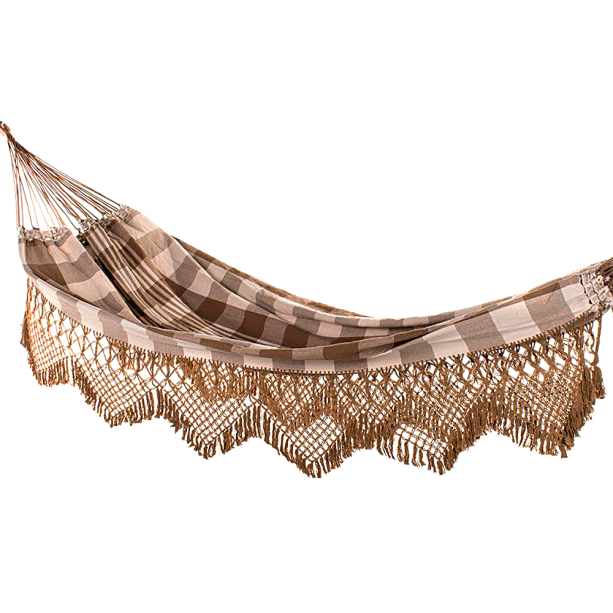 4. Fabricada 100% em algodão, com 2,50 x 1,65 m, a rede de casal Jaguaruana, da Redes de Dormir, suporta até 200 kg. Vale R$ 138,90 em <a href="https://www.gotoshop.com.br/EsporteLazer/redededescansoeacess%C3%B3rios%20/redededescanso/rede-de-dormir-casal-jaguaruana-caramelo-com-bege-11687268.html?utm_source=sites&utm_medium=materia_minhacasa&utm_campaign=edicaoFEV&utm_content=201802" target="_blank" rel="noopener">https://abr.ai/rede-descanso</a> 4. Fabricada 100% em algodão, com 2,50 x 1,65 m, a rede de casal Jaguaruana, da Redes de Dormir, suporta até 200 kg. Vale R$ 138,90 em <a href="https://www.gotoshop.com.br/EsporteLazer/redededescansoeacess%C3%B3rios%20/redededescanso/rede-de-dormir-casal-jaguaruana-caramelo-com-bege-11687268.html?utm_source=sites&utm_medium=materia_minhacasa&utm_campaign=edicaoFEV&utm_content=201802" target="_blank" rel="noopener">https://abr.ai/rede-descanso</a>