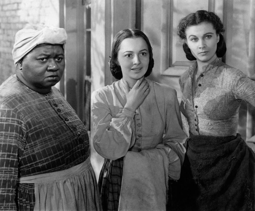 Vivien Leigh, Olivia De Havilland e Hattie McDaniel