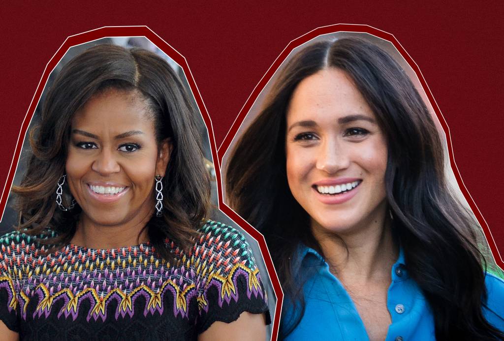 Michelle Obama e Meghan Markle se unem em evento sobre igualdade de gênero