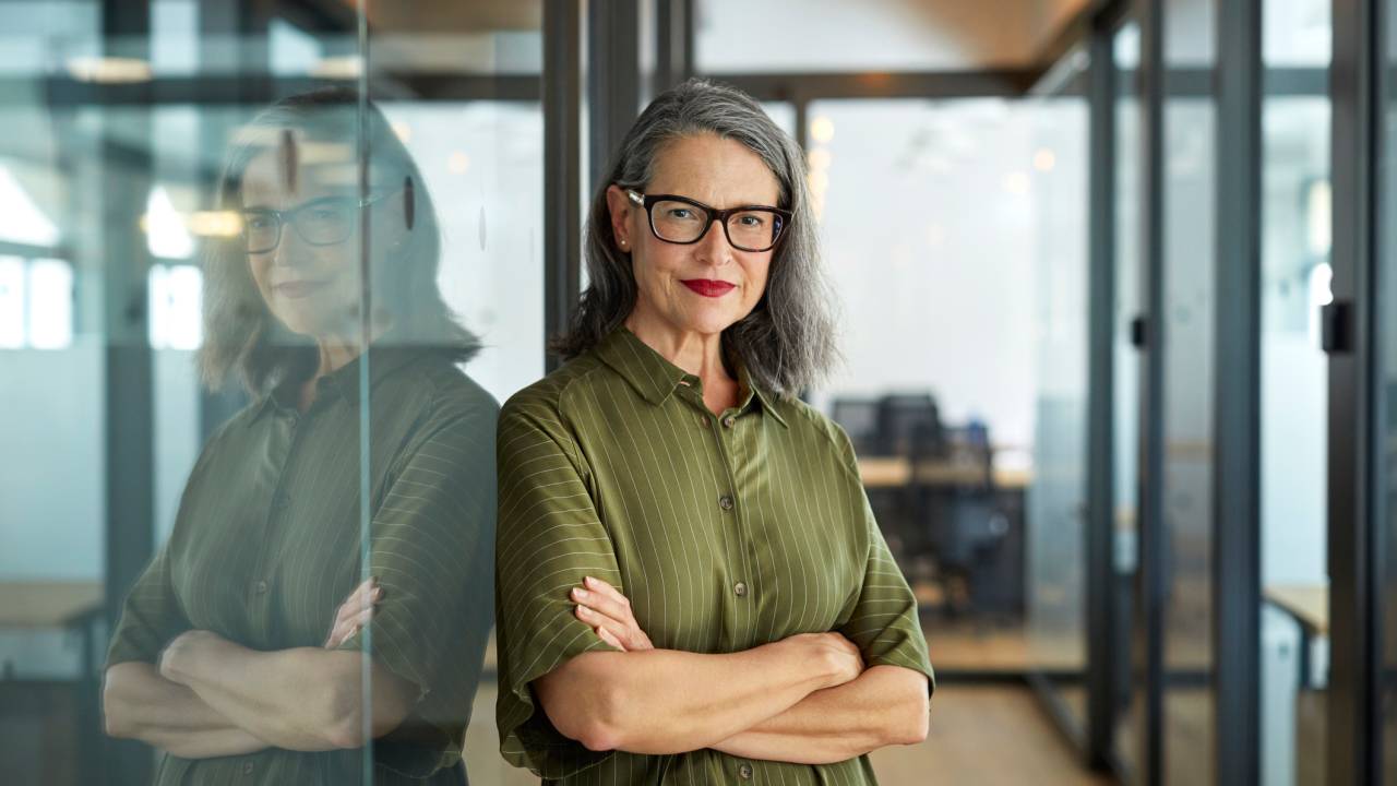 mulher no ambiente de trabalho