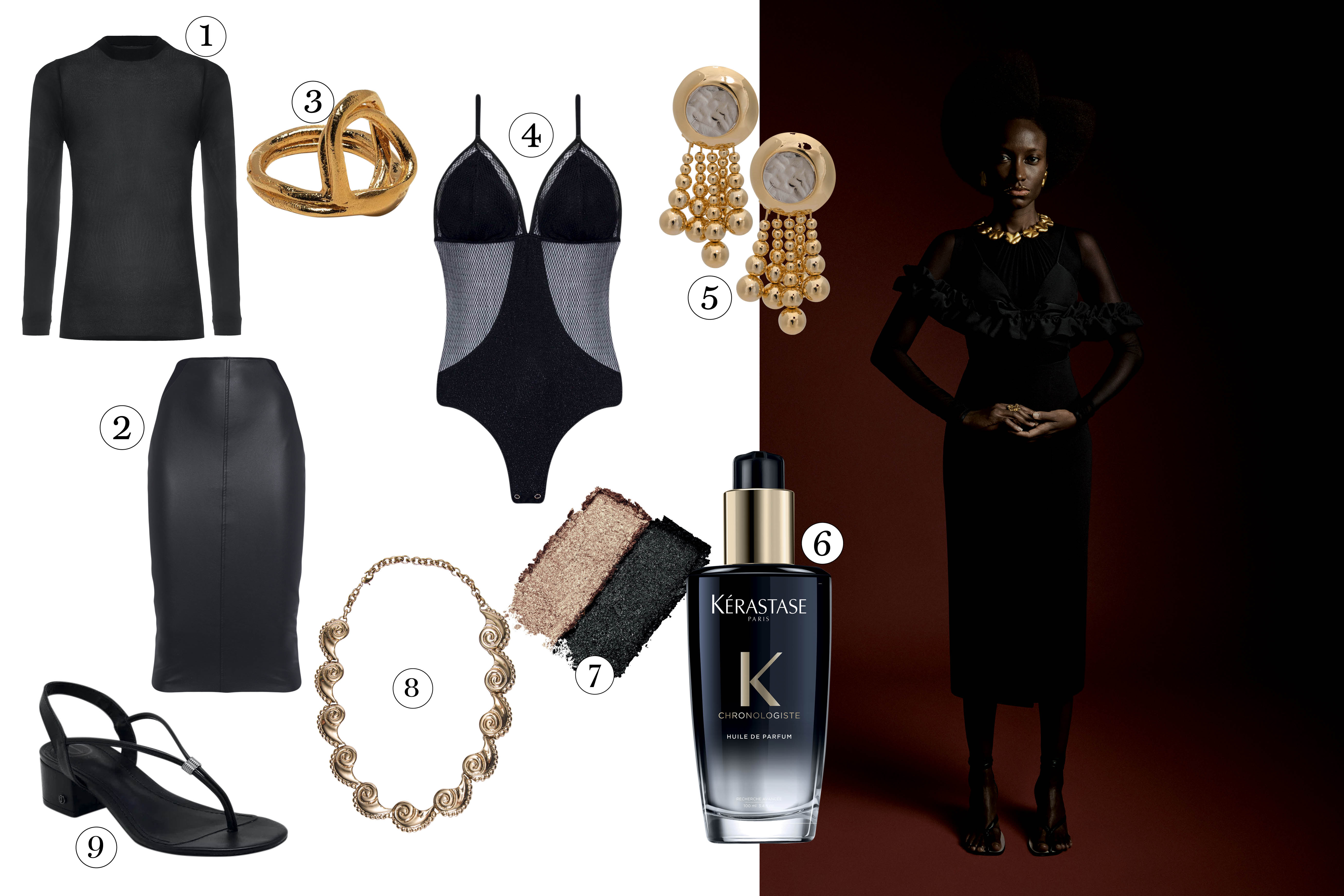 Modelo com look e roupas para copiar