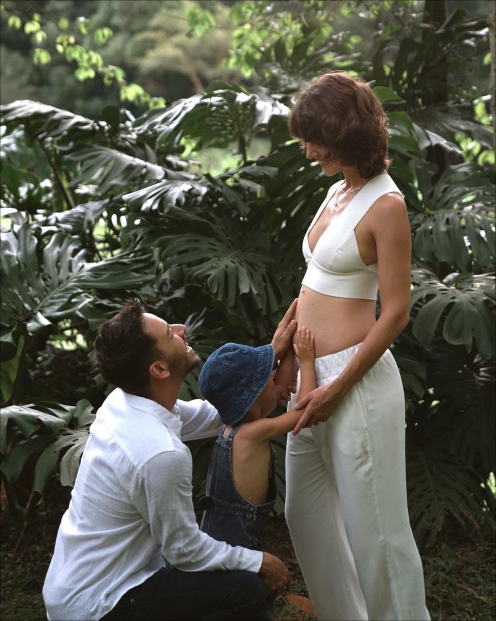 Junior Lima e Monica Benini esperam segundo filho