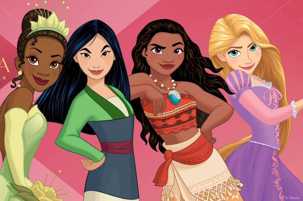 As princesas da Disney em constante evolução