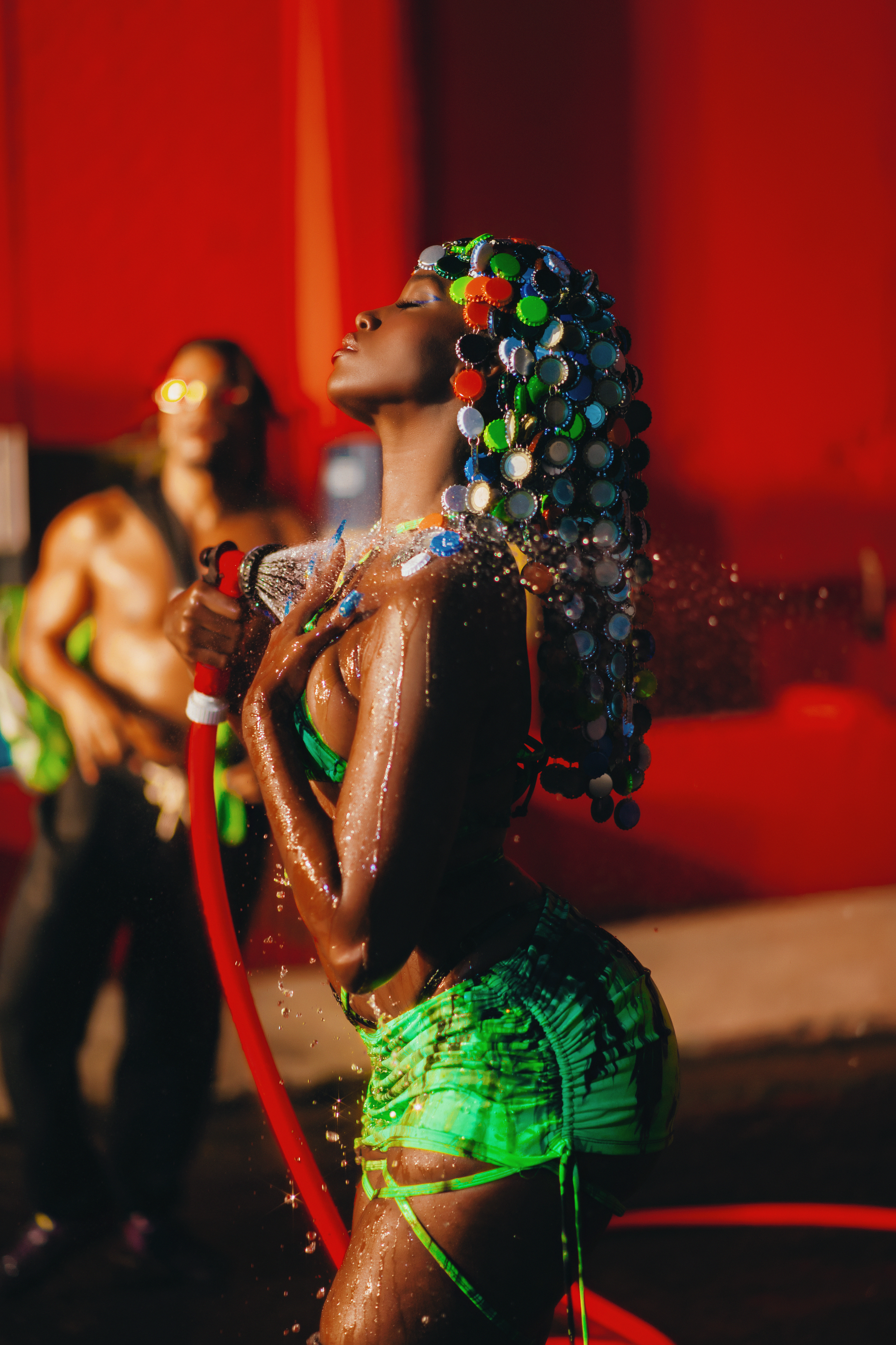 Cena do clipe de Gueto