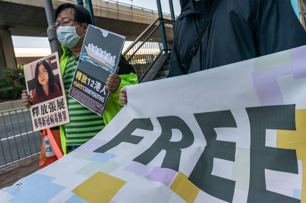 Na China, jornalista presa por cobertura da pandemia está perto da morte