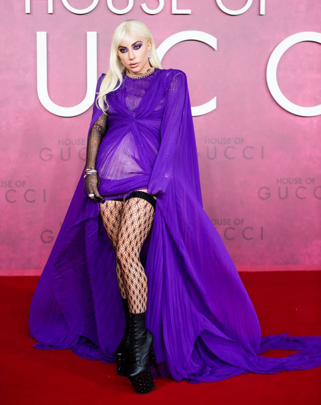 “House of Gucci” UK Premiere – Red Carpet Arrivals Lady Gaga