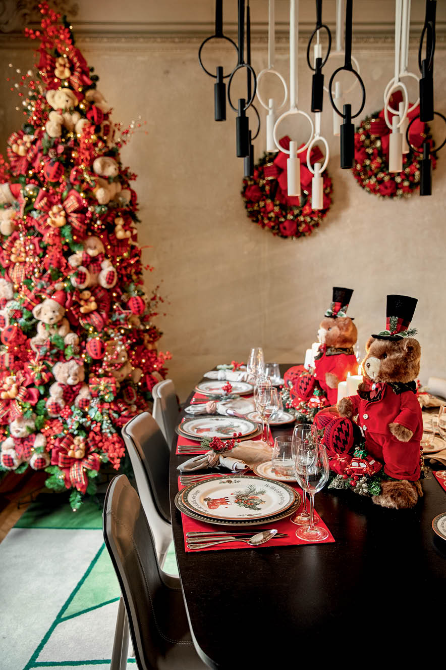 Decora&ccedil;&atilde;o de Natal por Fabiana e Marta Camanho, da Camanho Arquitetura
