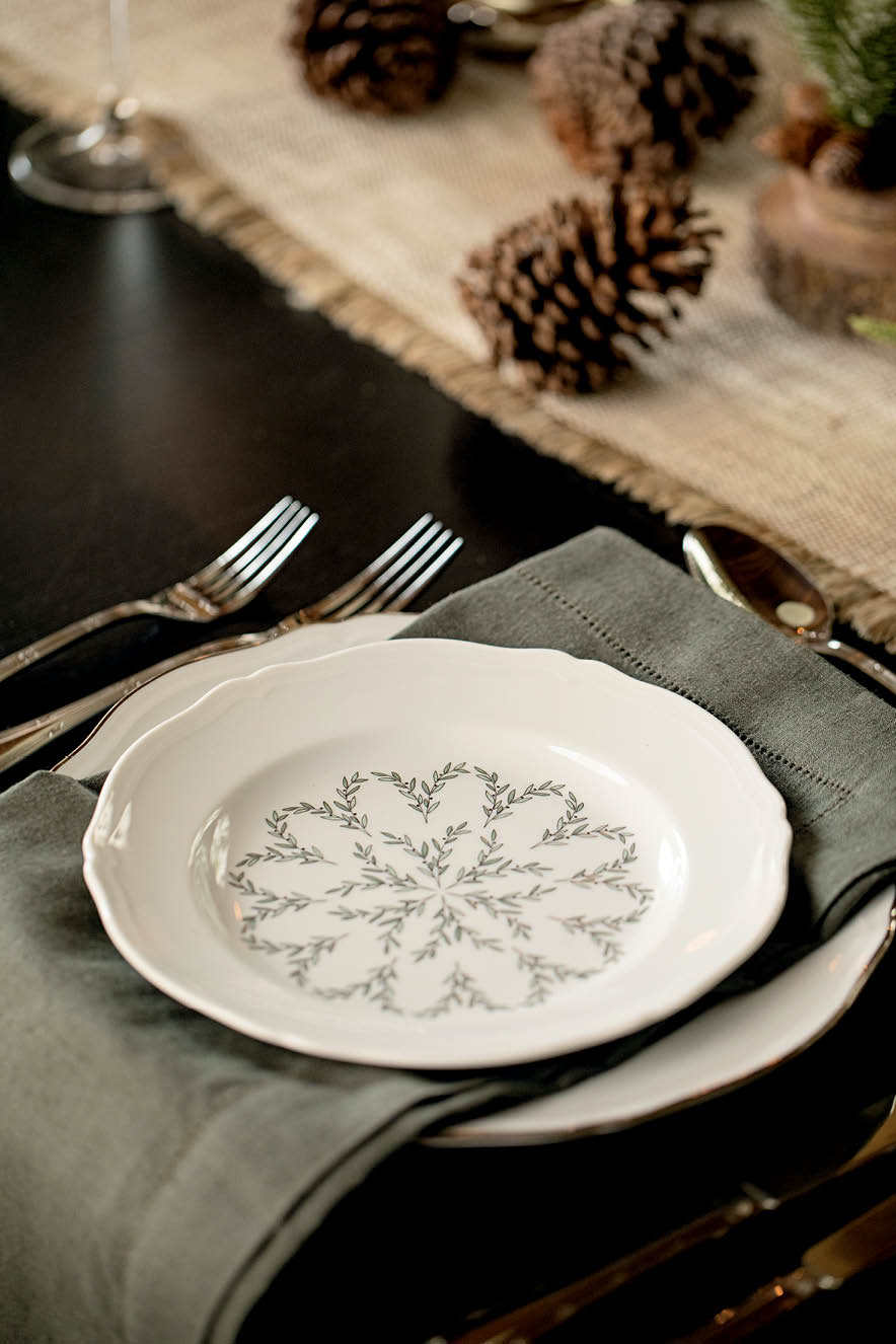 Ceia de Natal externa criada pela InTown Arquitetura