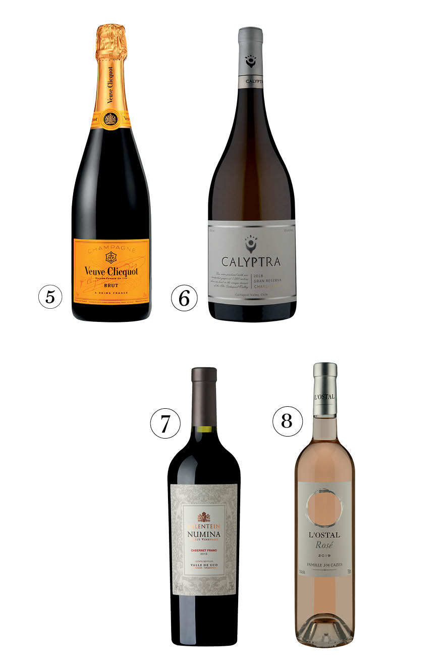 vitrine VINHOS2 vitrine com opções de vinhos para a ceia de Natal