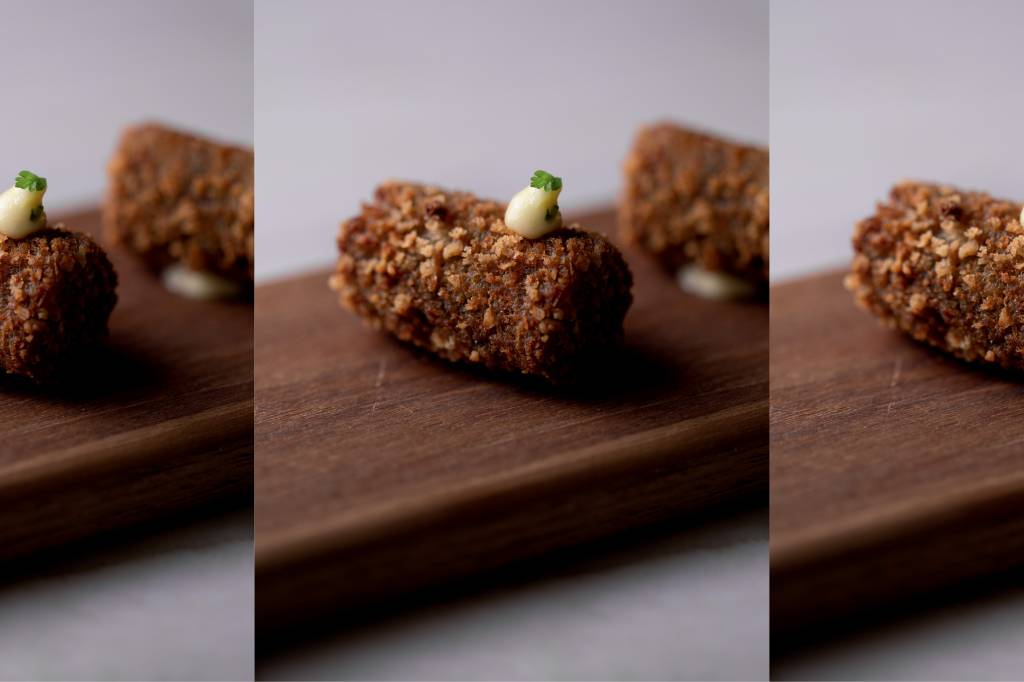 Receita de croqueta de cogumelos