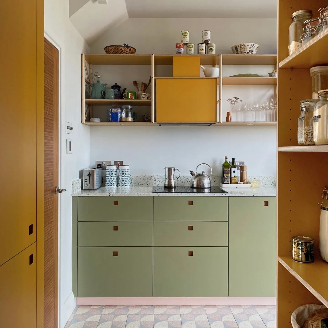 cozinhas verdes