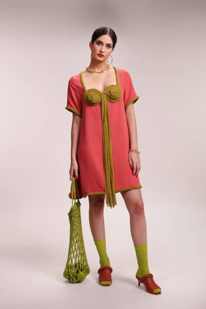 Vestido peito de limões Vestido peito de limões