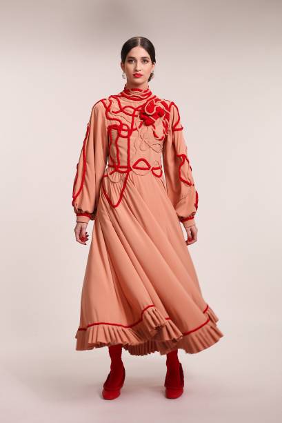 Vestido Frida Corazón e artérias Vestido Frida Corazón e artérias