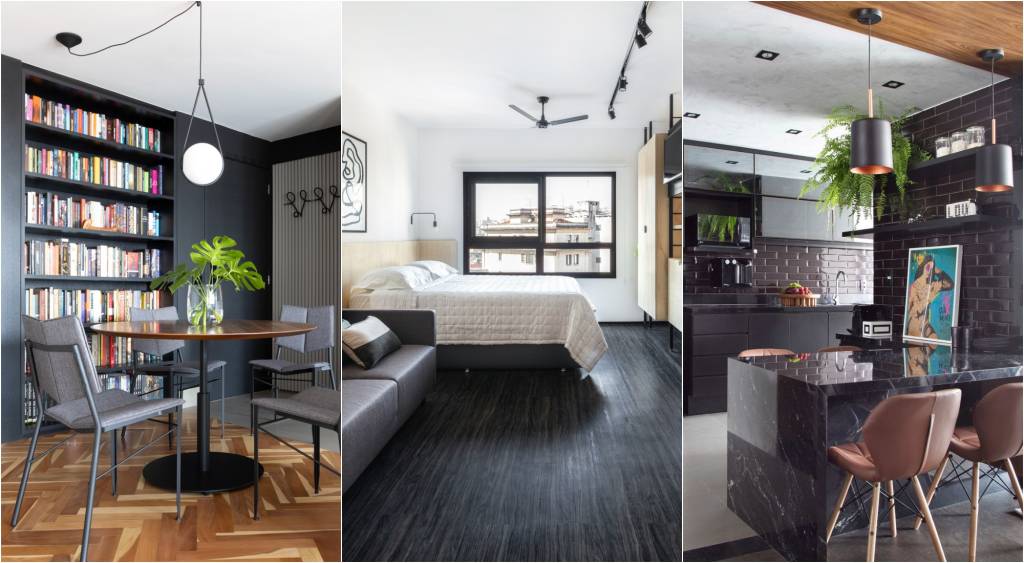 Preto na decoração: inspire-se em 7 ideias criativas